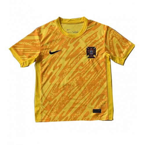 Maglia Calcio Portogallo Portiere Prima Divisa Europei 2024 Manica Corta